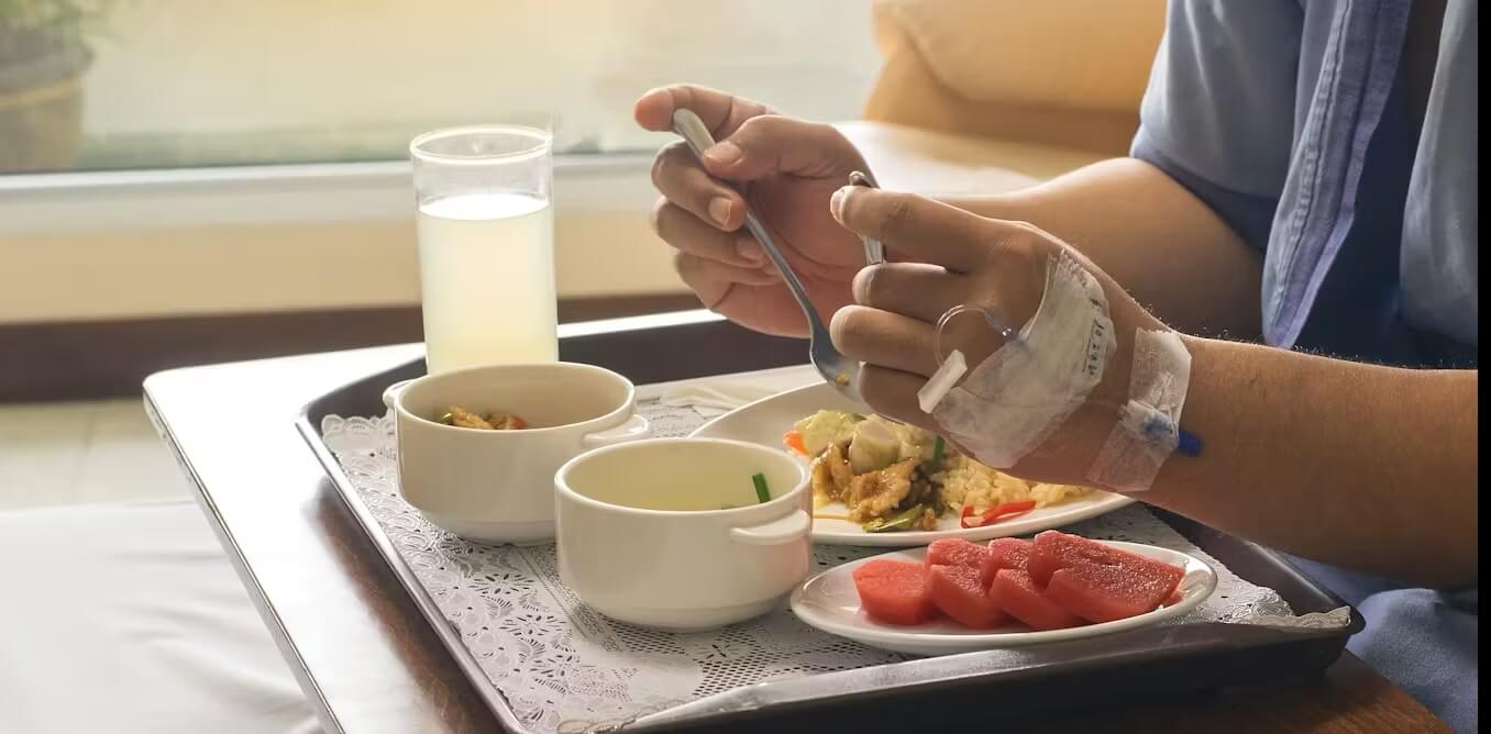Cocina saludable para hospitales: nutrición que cuida, sabor que reconforta, salud que transforma.