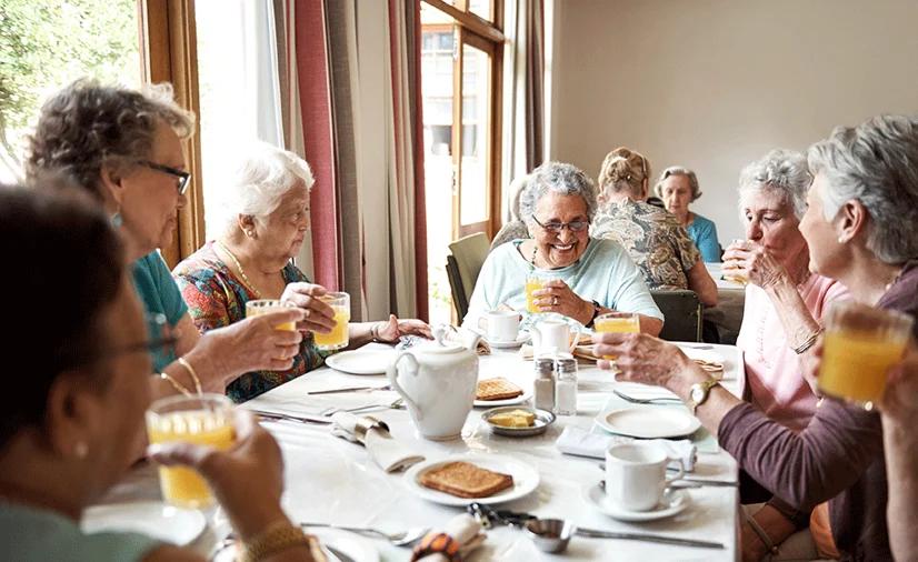 Alimentación adaptada para residencias